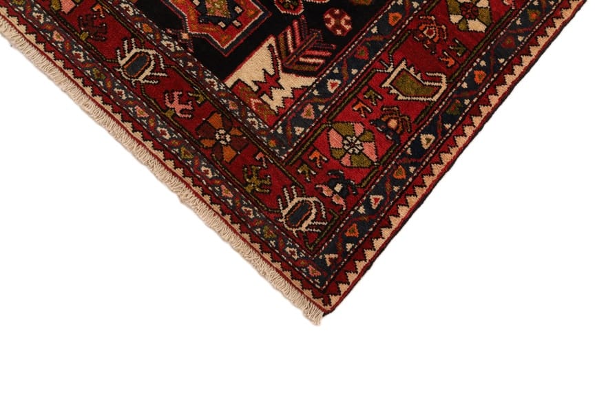 hochwertiger-perserteppich-204x137-cm-160000-knoten-rot-orange-1-6 Perserteppich aus Iran, 202 × 136 cm
