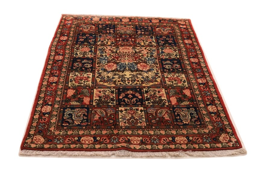 Handgeknüpfter Bakhtiari Perserteppich, 187 × 128 cm, Wolle
