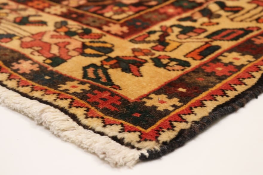 Handgeknüpfter Bakhtiari Perserteppich 203 × 135 cm