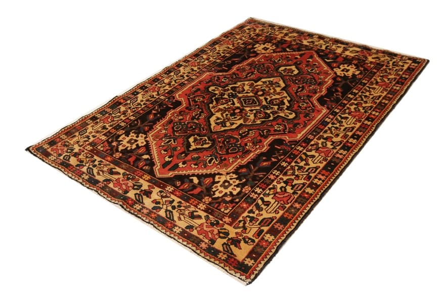 Handgeknüpfter Bakhtiari Perserteppich 203 × 135 cm