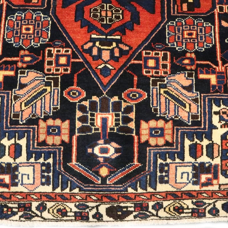 Handgeknüpfter Perserteppich, 195 × 130 cm, Wolle