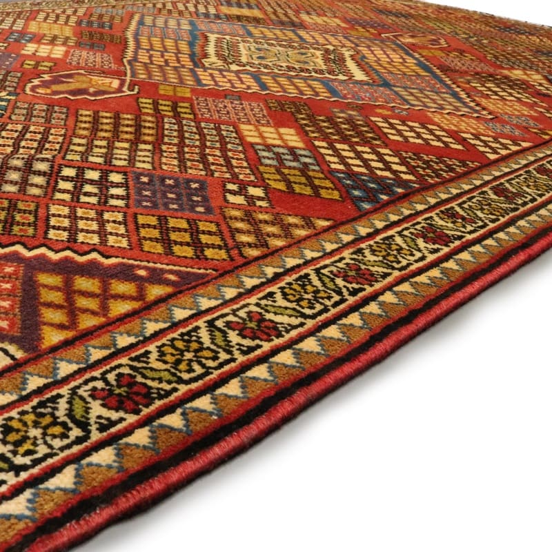 Zanjan Perserteppich aus Iran, 205 × 130 cm