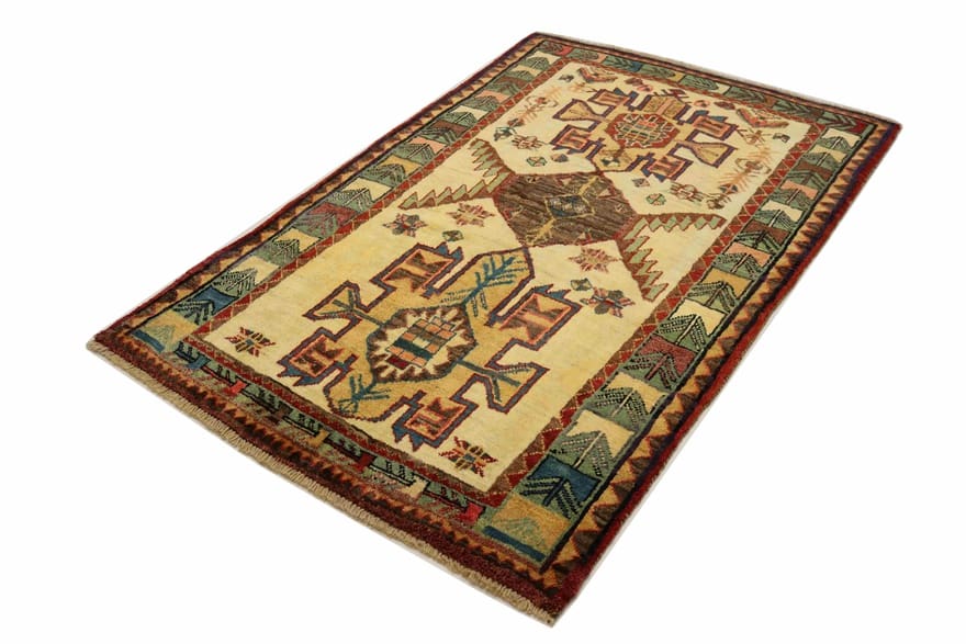 Shiraz Perserteppich aus Iran, 184 × 119 cm