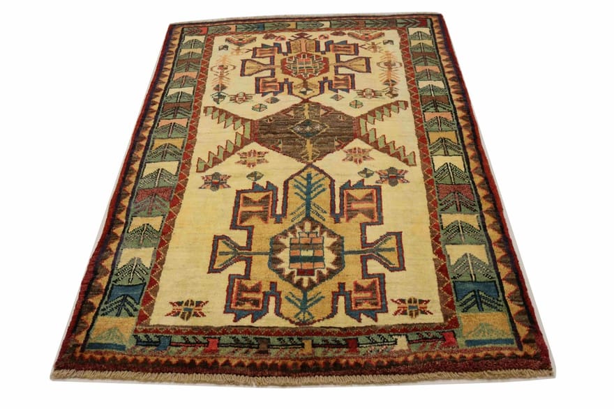 Shiraz Perserteppich aus Iran, 184 × 119 cm