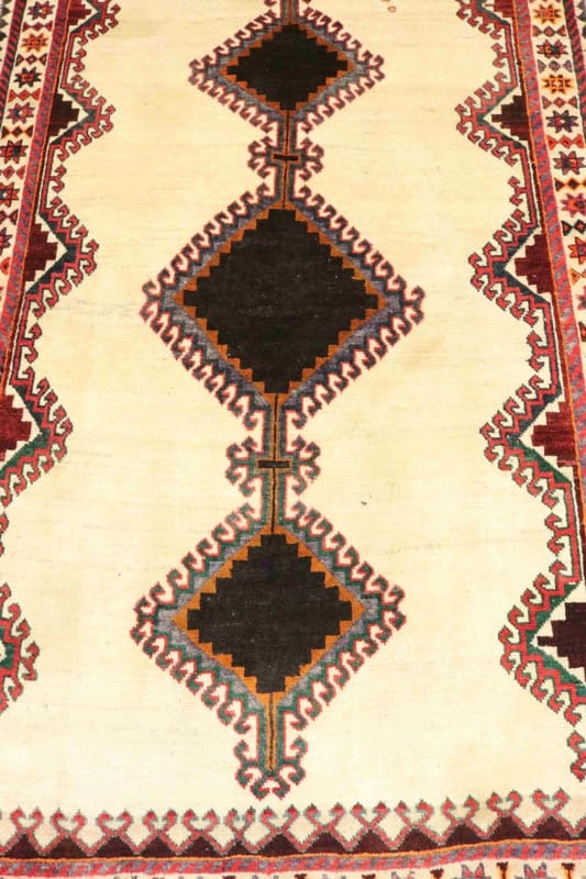 Handgeknüpfter Shiraz Perserteppich 212 × 133 cm