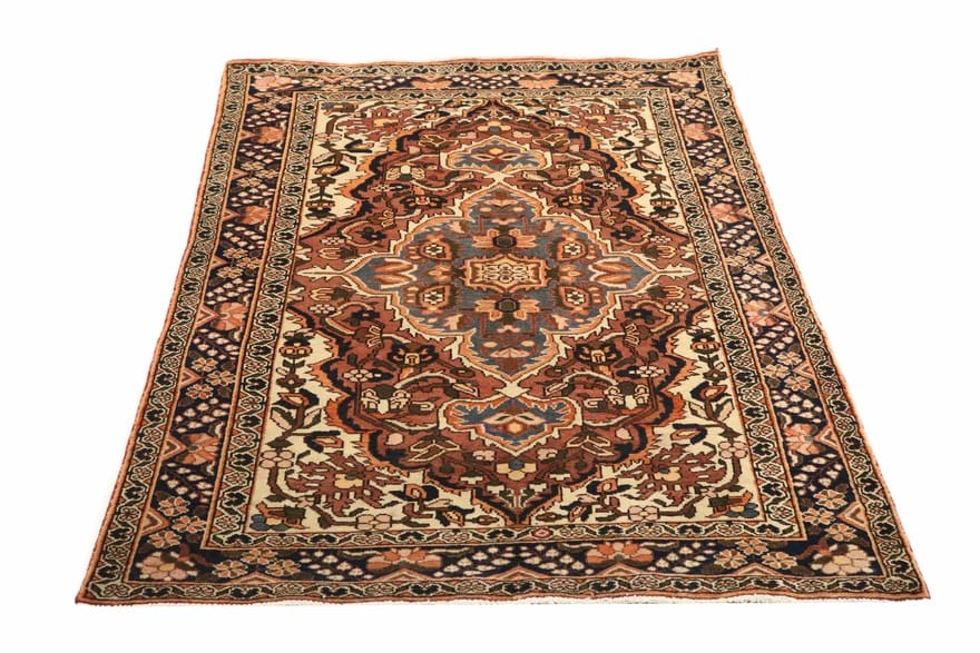 Handgeknüpfter Bakhtiari Perserteppich 220 × 137 cm