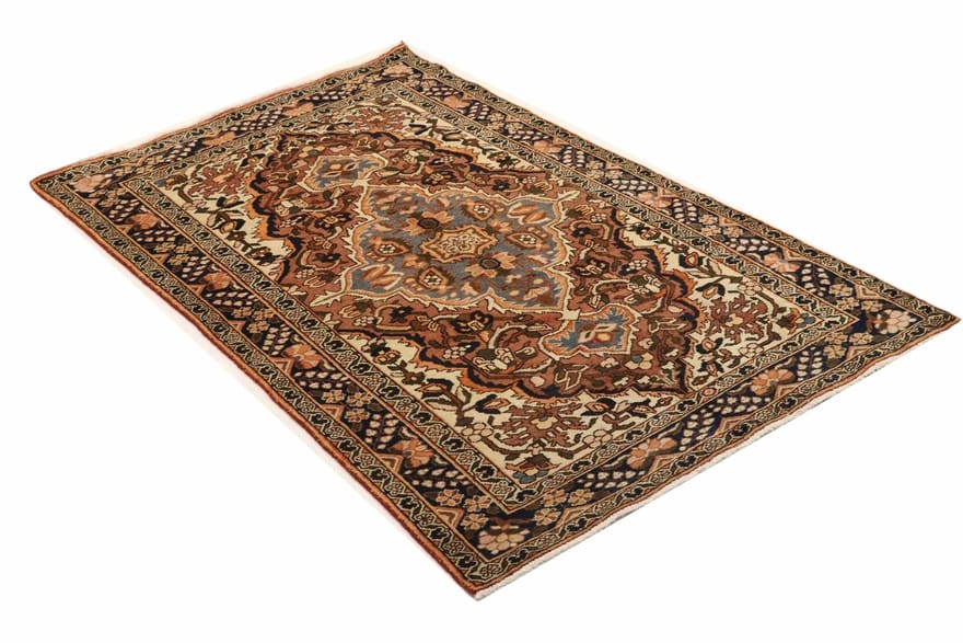 Handgeknüpfter Bakhtiari Perserteppich 220 × 137 cm