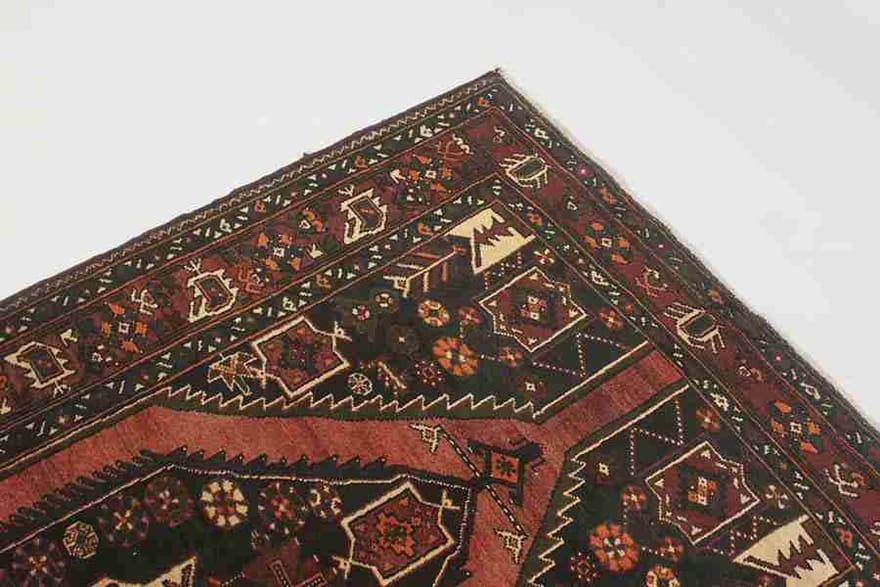 Handgeknüpfter Perserteppich, 214 × 140 cm, Wolle