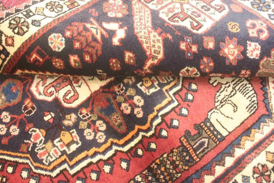Qashqai Perserteppich aus Iran, 177 × 117 cm
