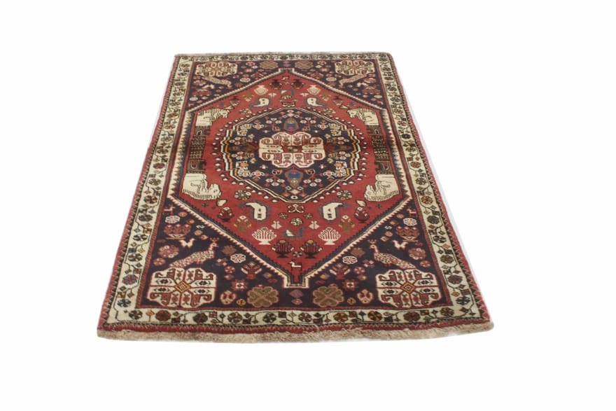 Qashqai Perserteppich aus Iran, 177 × 117 cm