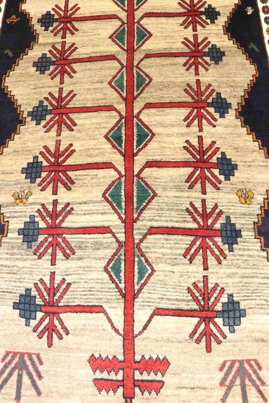 Handgeknüpfter Qashqai Perserteppich 197 × 122 cm