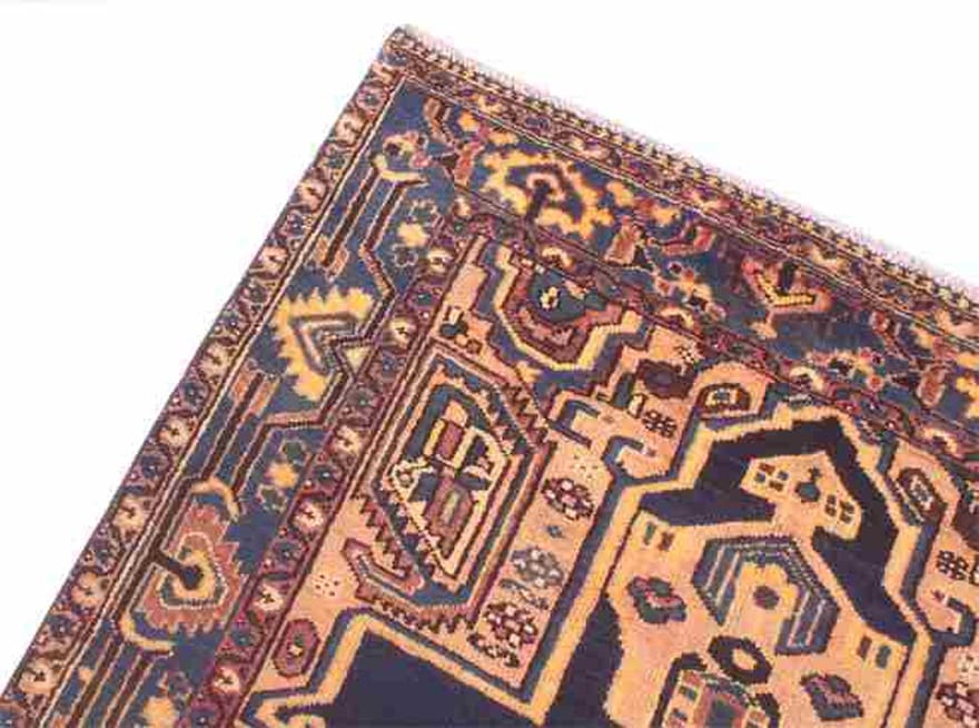 hamadan-alt-teppich-214x133-cm-antik-handgeknupft-perserteppich-5 Antiker Hamadan Perserteppich aus Iran, 212 × 132 cm