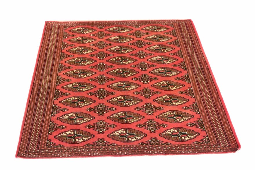 Turkmen Perserteppich aus Iran, 192 × 135 cm