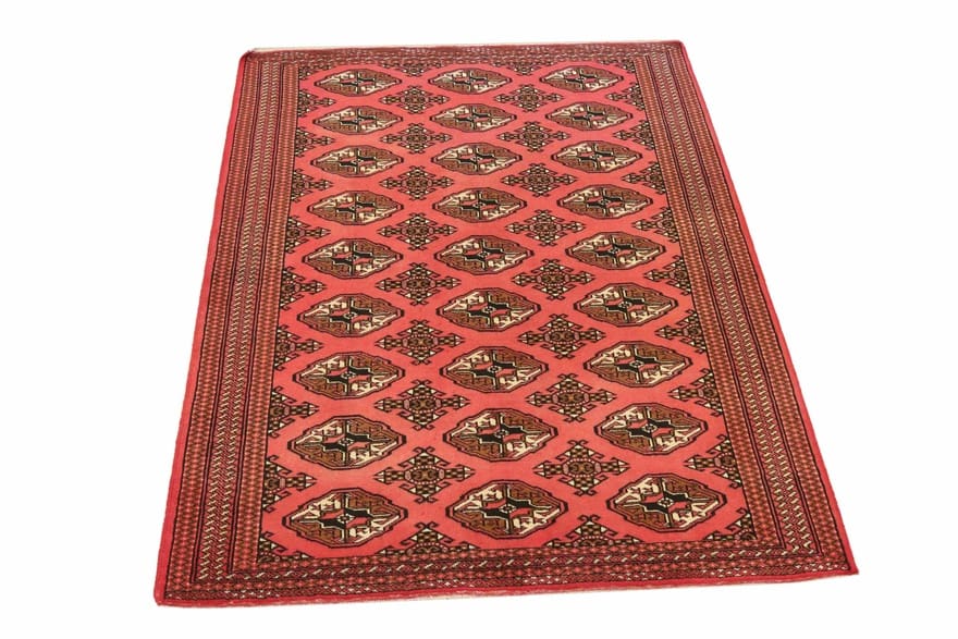 Turkmen Perserteppich aus Iran, 192 × 135 cm