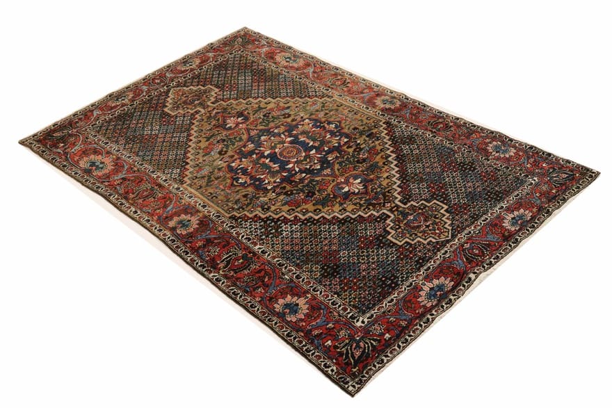 Bakhtiari Perserteppich antik, 195 × 137 cm, Wolle