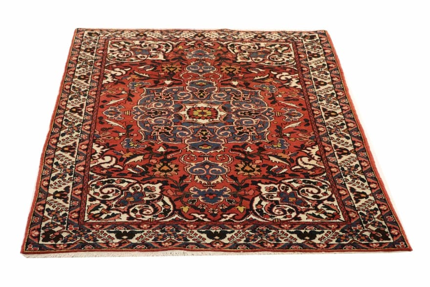Handgeknüpfter Bakhtiari Perserteppich, 207 × 140 cm, Wolle