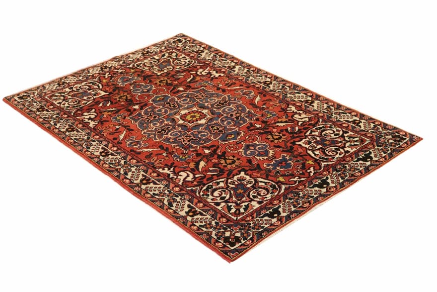 Handgeknüpfter Bakhtiari Perserteppich, 207 × 140 cm, Wolle