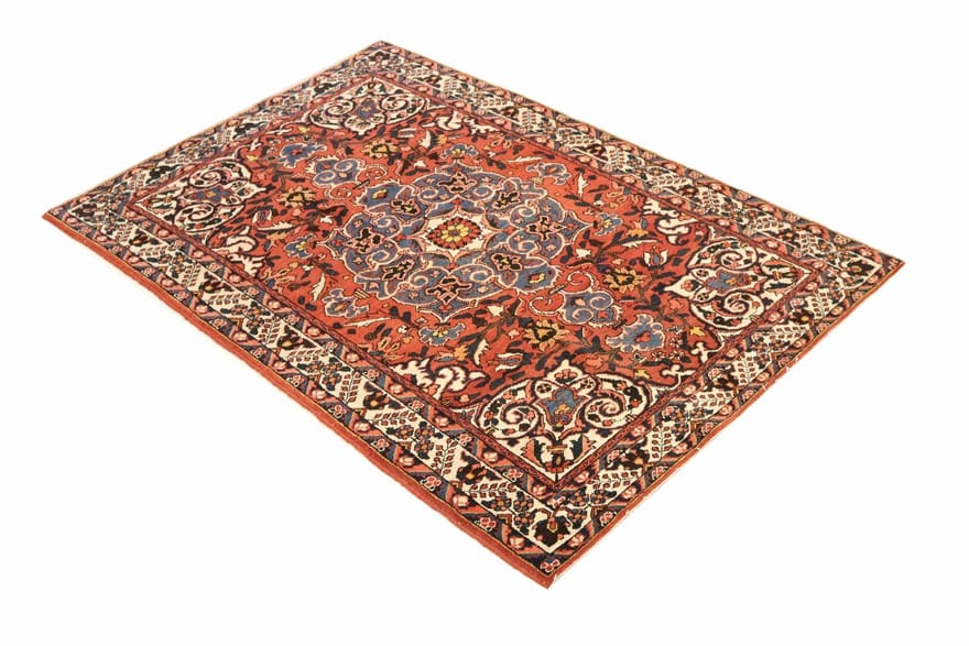 Handgeknüpfter Bakhtiari Perserteppich, 207 × 140 cm, Wolle