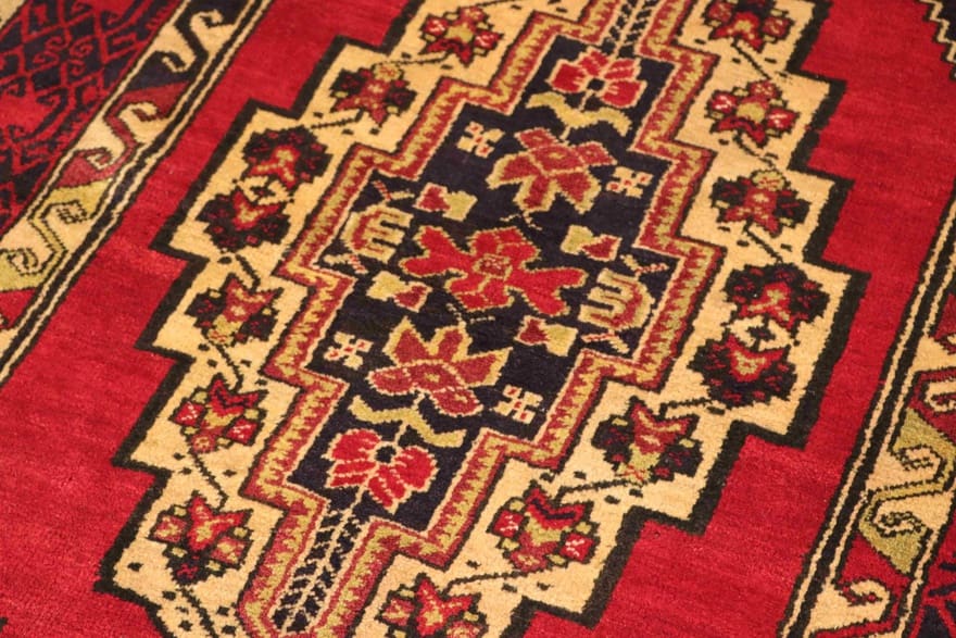 Baluch Orientteppich antik, 198 × 120 cm, Wolle