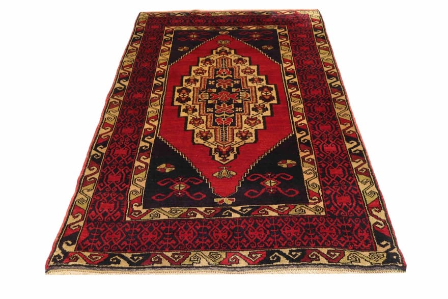 Baluch Orientteppich antik, 198 × 120 cm, Wolle