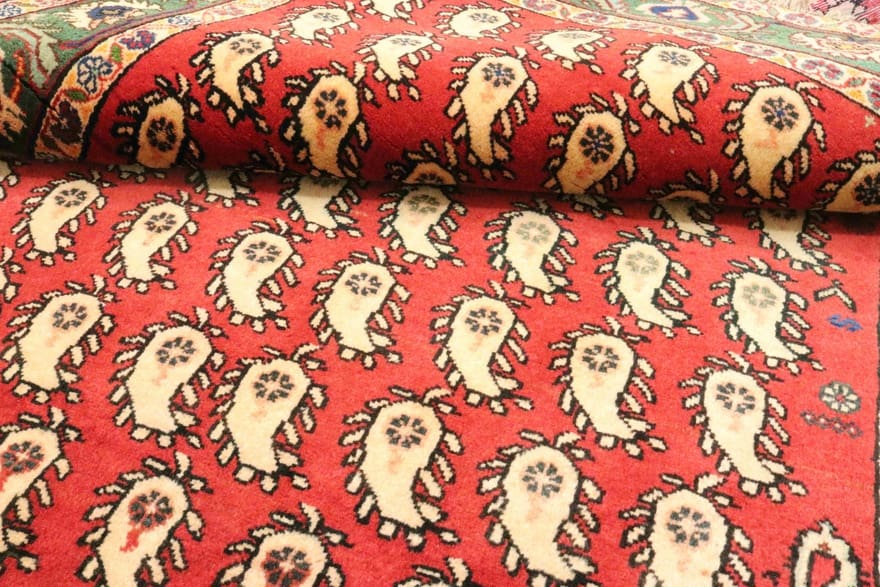 Qashqai Perserteppich aus Iran, 177 × 128 cm
