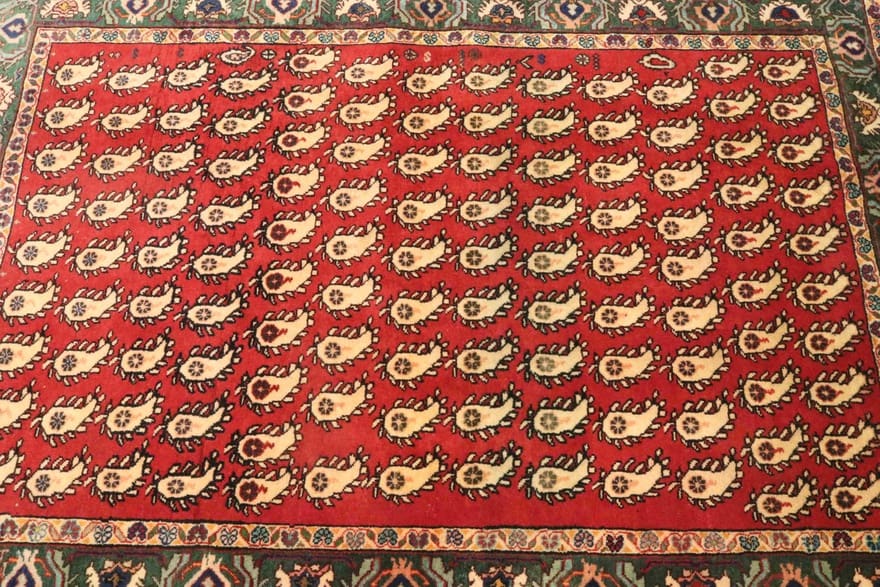 Qashqai Perserteppich aus Iran, 177 × 128 cm