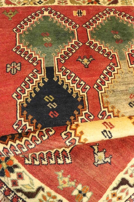 Qashqai Perserteppich aus Iran, 200 × 120 cm
