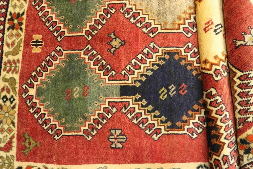 Qashqai Perserteppich aus Iran, 200 × 120 cm