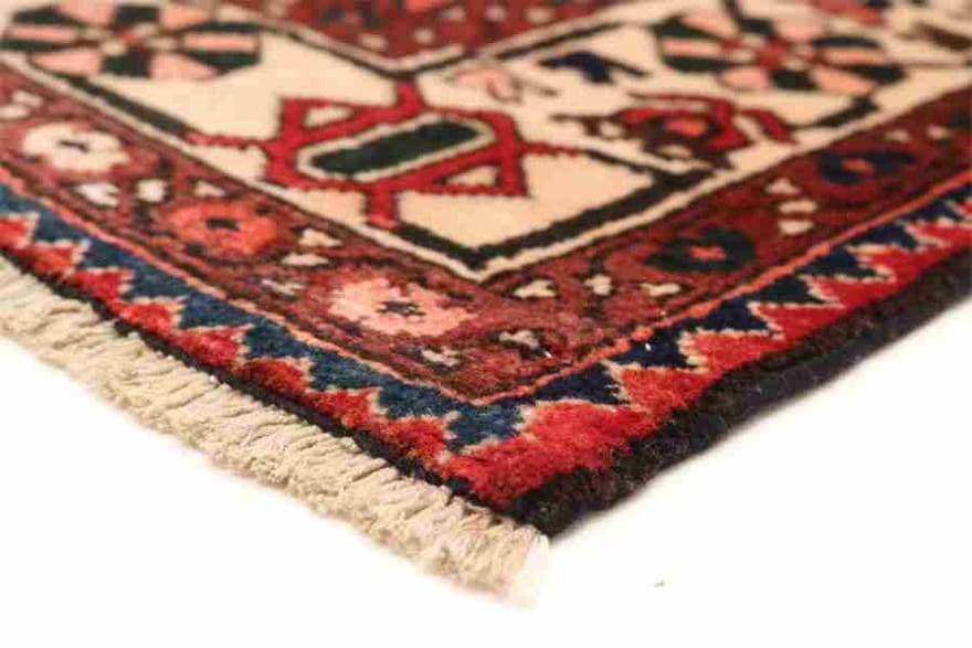 Handgeknüpfter Hamadan Perserteppich, 214 × 137 cm, Wolle