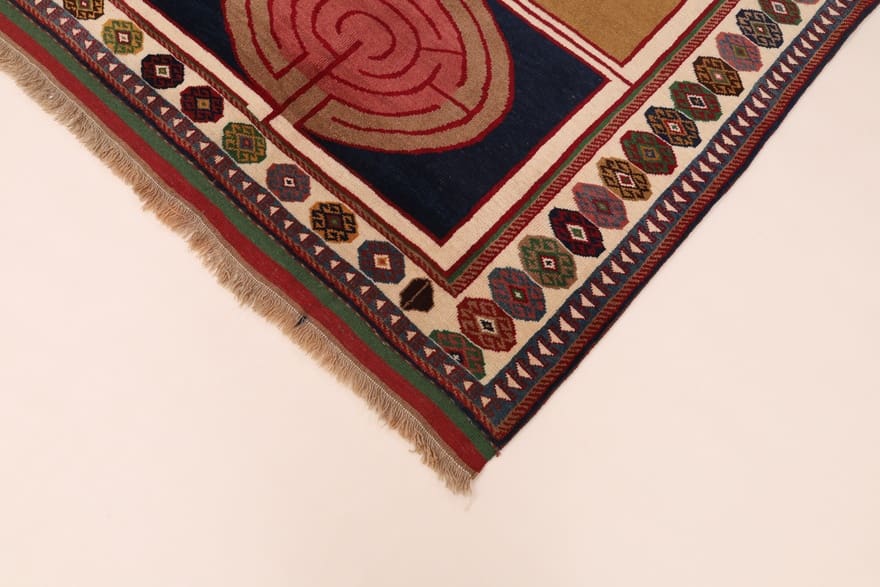 Gabbeh Perserteppich 234 × 158 cm aus Wolle, handgeknüpft