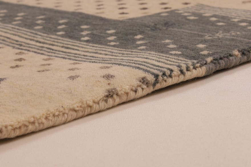 Loribaft Orientteppich 205 × 156 cm aus Wolle, handgeknüpft