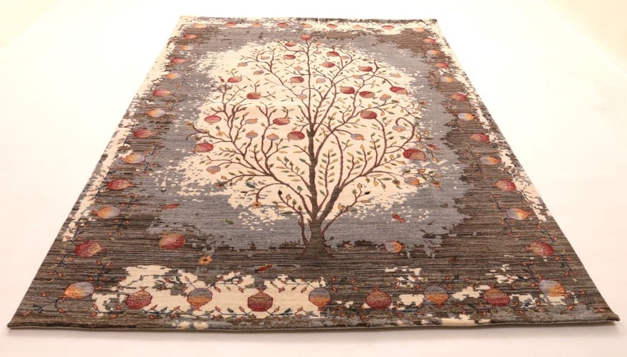 Loribaft Orientteppich 305 × 195 cm aus Wolle, handgeknüpft