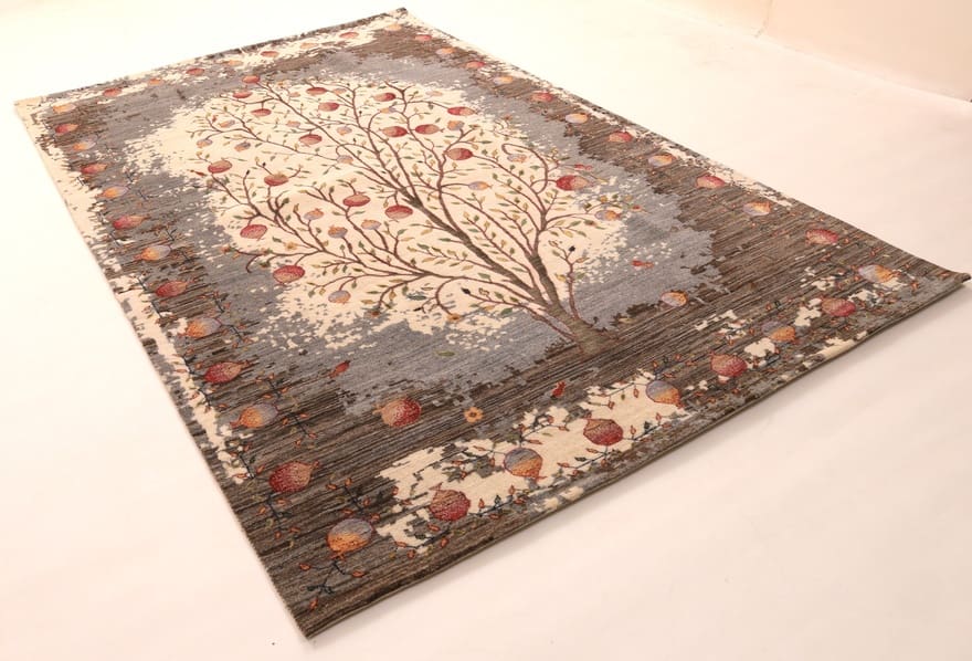 Loribaft Orientteppich 305 × 195 cm aus Wolle, handgeknüpft