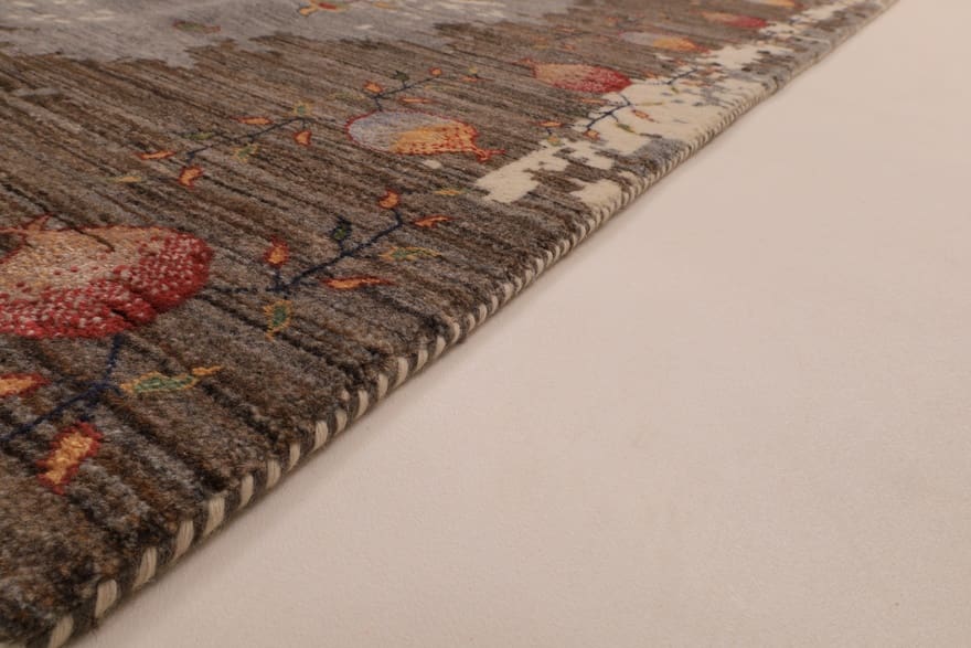 Loribaft Orientteppich 305 × 195 cm aus Wolle, handgeknüpft