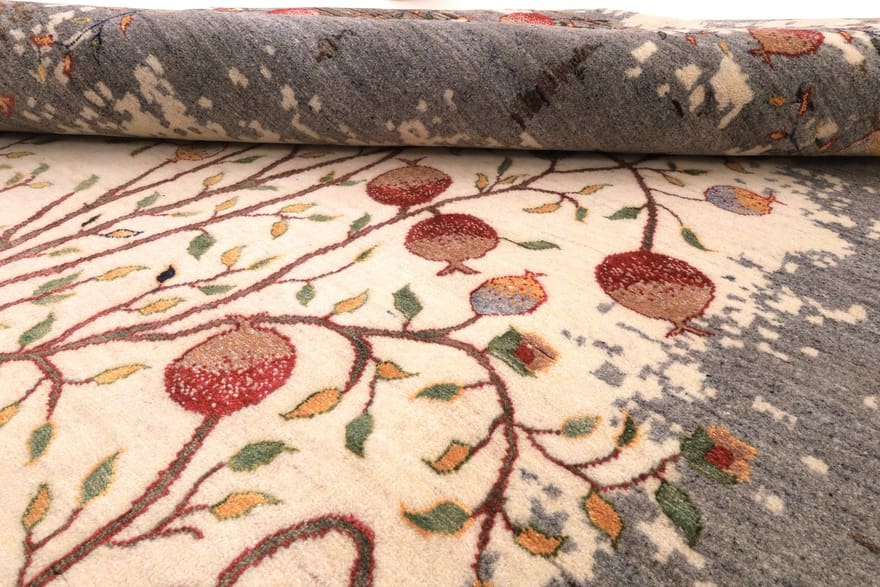 Loribaft Orientteppich 305 × 195 cm aus Wolle, handgeknüpft