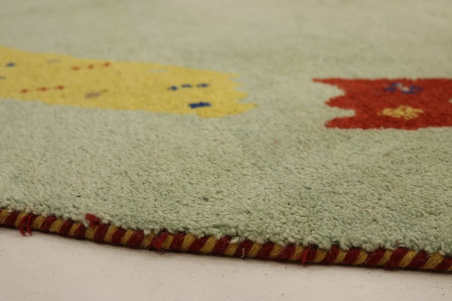 Handgeknüpfter Gabbeh Orientteppich 250 × 250 cm