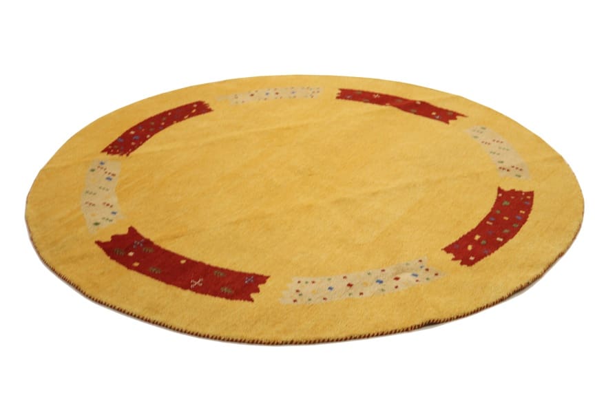 Handgeknüpfter Gabbeh Orientteppich, 250 × 250 cm, Wolle
