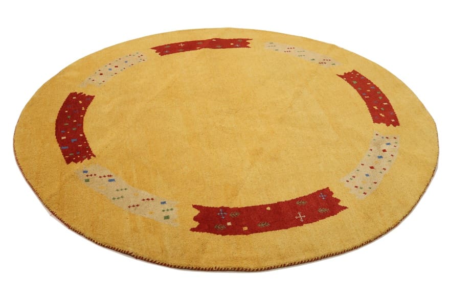 Handgeknüpfter Gabbeh Orientteppich, 250 × 250 cm, Wolle