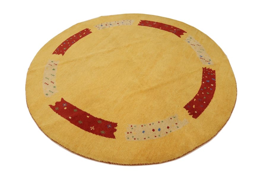 Handgeknüpfter Gabbeh Orientteppich, 250 × 250 cm, Wolle