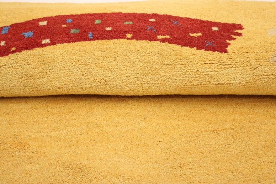 Handgeknüpfter Gabbeh Orientteppich, 250 × 250 cm, Wolle