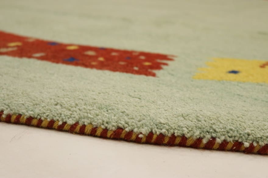 Gabbeh Orientteppich aus Indien, 250 × 250 cm