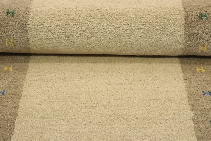 Gabbeh Orientteppich aus Indien, 200 × 75 cm