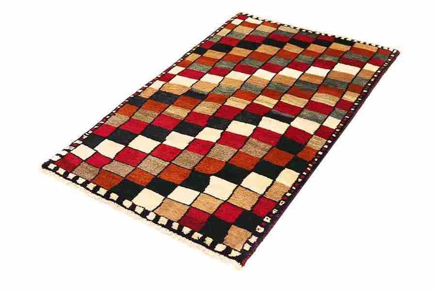 Qashqai Perserteppich aus Iran, 146 × 89 cm