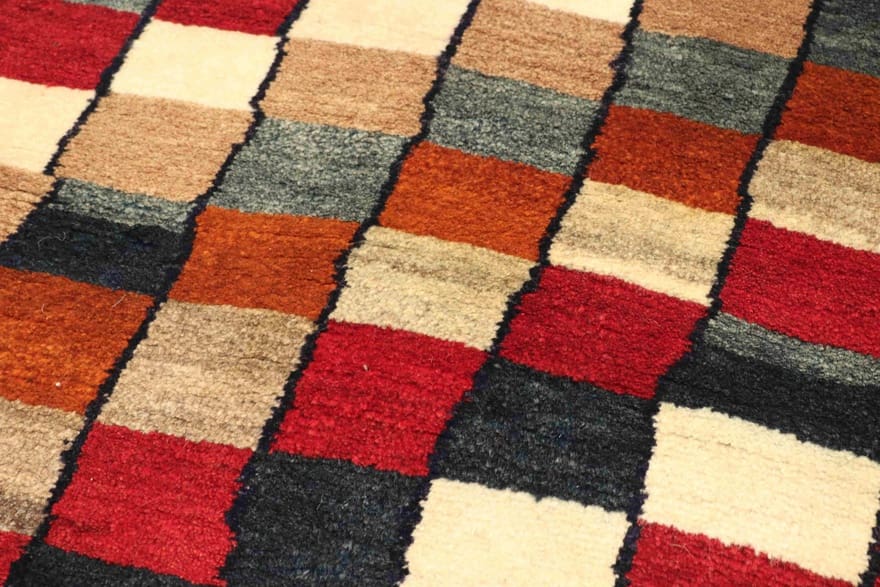 Qashqai Perserteppich aus Iran, 146 × 89 cm