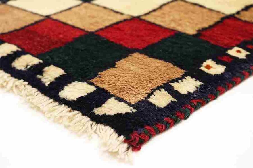 Qashqai Perserteppich aus Iran, 146 × 89 cm