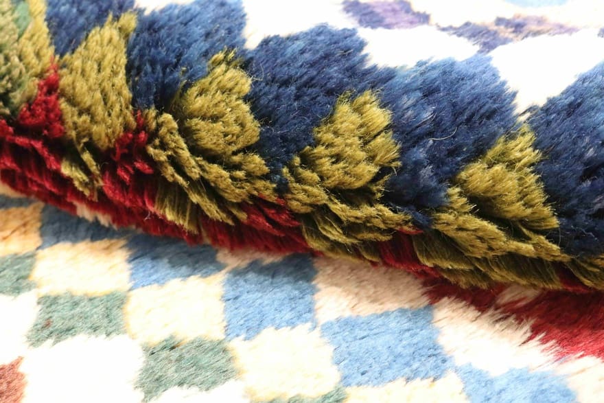 Handgeknüpfter Shiraz Perserteppich 134 × 74 cm