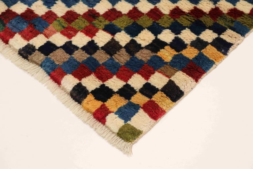 Handgeknüpfter Shiraz Perserteppich 134 × 74 cm