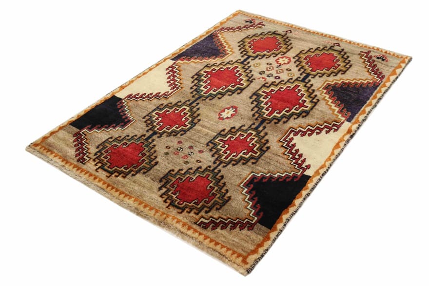 Handgeknüpfter Shiraz Perserteppich, 166 × 116 cm