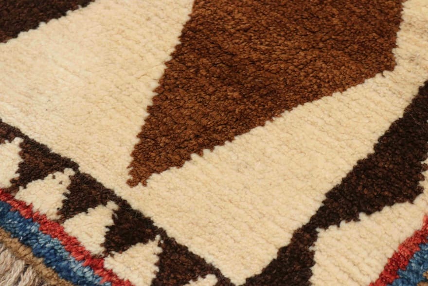 orientteppich-shiraz-198x106-kaschgai-handgeknupft-feinster-stil-3 Handgeknüpfter Shiraz Perserteppich, 196 × 105 cm