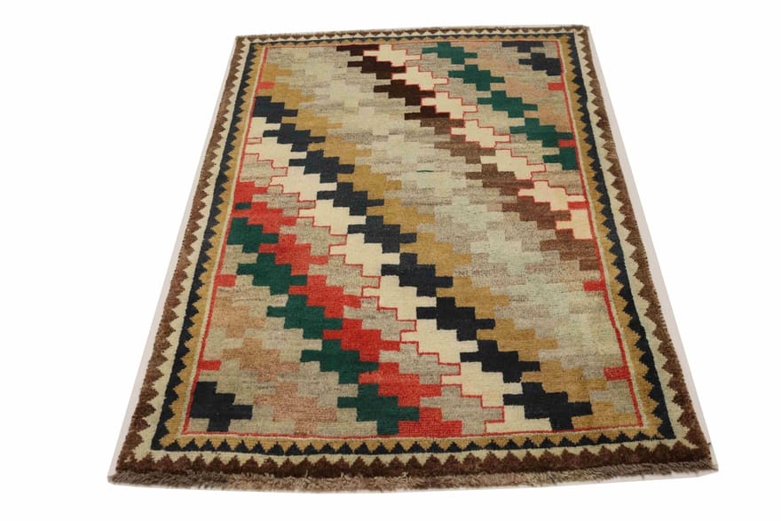 Handgeknüpfter Gabbeh Perserteppich, 151 × 100 cm